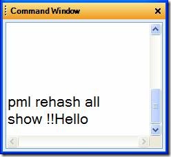 Command Window