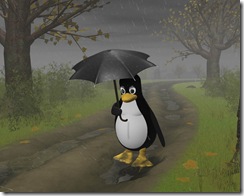 Linux Backgrounds Wallpapers Desktop Rain and Cold Linux Pictures